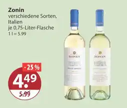 V Markt Zonin Angebot