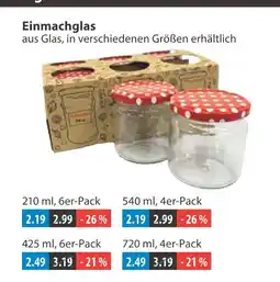 V Markt Einmachglas Angebot