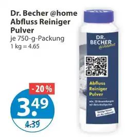 V Markt Dr. becher @home abfluss reiniger pulver Angebot