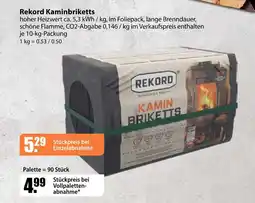 V Markt Rekord kaminbriketts Angebot