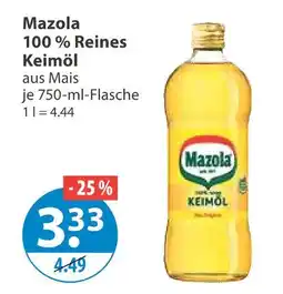 V Markt Mazola 100 % reines keimöl Angebot