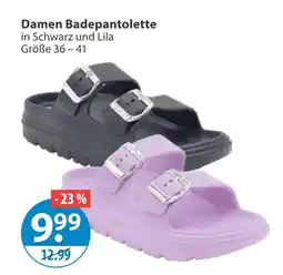 V Markt Damen badepantolette Angebot