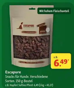 Fressnapf Escapure snacks für hunde Angebot