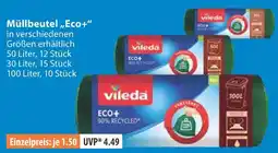 V Markt Vileda müllbeutel „eco+“ Angebot