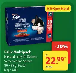 Fressnapf Felix multipack Angebot