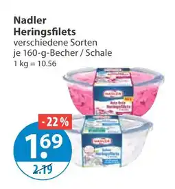 V Markt Nadler heringsfilets Angebot