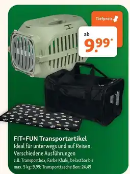 Fressnapf Fit+fun transportbox Angebot