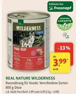 Fressnapf Real nature wilderness Angebot