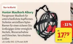 Fressnapf Hunter maulkorb albury größe xxs Angebot