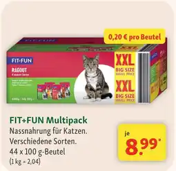Fressnapf Fit+fun multipack Angebot