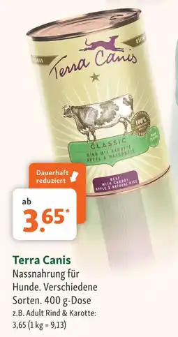 Fressnapf Terra canis nassnahrung für hunde Angebot