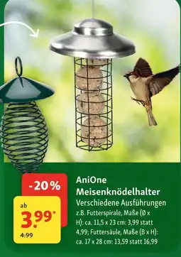 Fressnapf Anione futterspirale Angebot