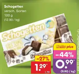 Netto Marken-Discount Schogetten schokolade Angebot