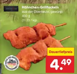 Netto Marken-Discount Hähnchen-grillfackeln Angebot