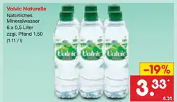 Netto Marken-Discount Volvic naturelle Angebot