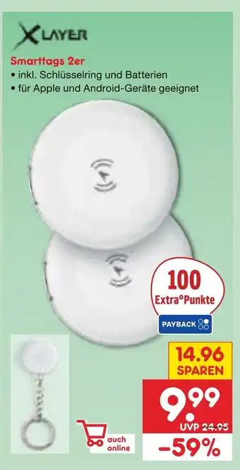Netto Marken-Discount Xlayer smarttags Angebot