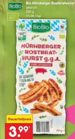 Netto Marken-Discount Biobio nürnberger rostbratwurst Angebot
