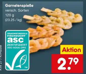 Netto Marken-Discount Garnelenspieße Angebot