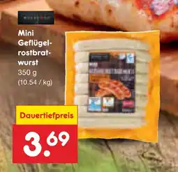 Netto Marken-Discount Mini geflügelrostbratwurst Angebot