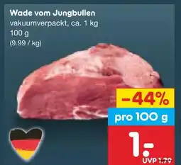 Netto Marken-Discount Wade vom jungbullen Angebot