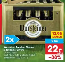 Netto Marken-Discount Warsteiner premium pilsener Angebot