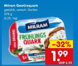 Netto Marken-Discount Milram gewürzquark Angebot