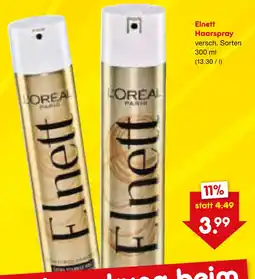 Netto Marken-Discount L'oréal paris elnett haarspray Angebot