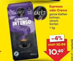Netto Marken-Discount Espresso oder crema Angebot