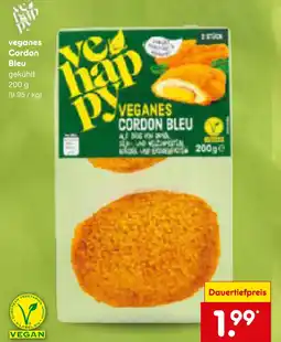 Netto Marken-Discount Veganes cordon bleu Angebot