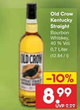 Netto Marken-Discount Old crow kentucky straight bourbon whiskey Angebot