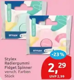 Budni Stylex Radiergummi Fidget Spinner Angebot