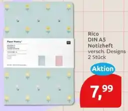 Budni Rico DIN A5 Notizheft Angebot