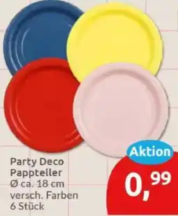 Budni Party Deco Pappteller Angebot