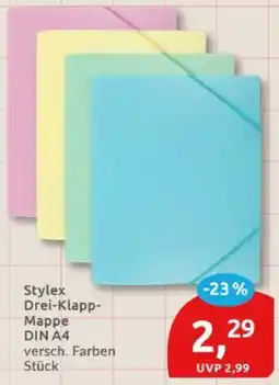 Budni Stylex Drei-Klapp Mappe DIN A4 Angebot