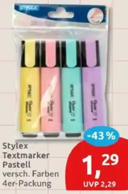 Budni Stylex Textmarker Pastell Angebot