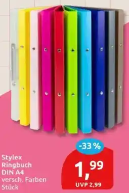 Budni Stylex Ringbuch DIN A4 Angebot