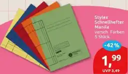 Budni Stylex Schnellhefter Manila Angebot
