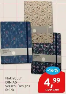 Budni Notizbuch DIN A5 Angebot