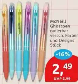Budni McNeill Ghostpen radierbar Angebot