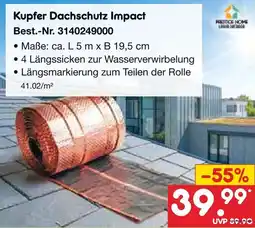 Netto Marken-Discount Kupfer Dachschutz Impact Angebot