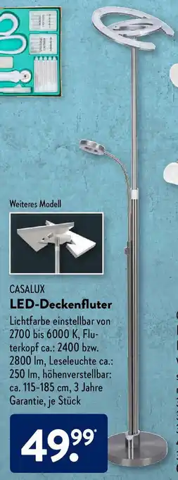 Aldi Süd Casalux LED Deckenfluter Angebot