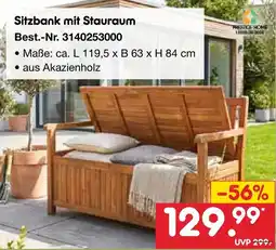 Netto Marken-Discount Sitzbank mit Stauraum Angebot