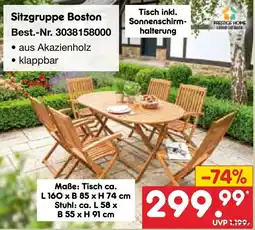 Netto Marken-Discount Sitzgruppe Boston Angebot