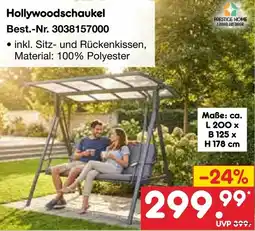 Netto Marken-Discount Hollywoodschaukel Angebot