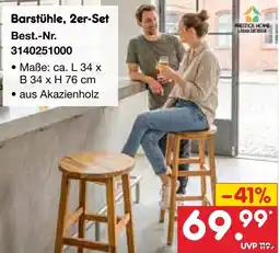 Netto Marken-Discount Barstühle, 2er-Set Angebot