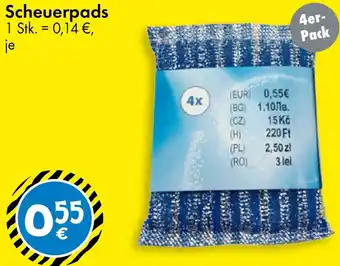 TEDi Scheuerpads Angebot