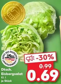 Kaufland Dtsch. Eisbergsalat Angebot