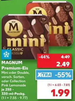 Kaufland MAGNUM Premium-Eis Angebot