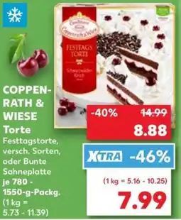 Kaufland COPPENRATH & WIESE Torte Angebot