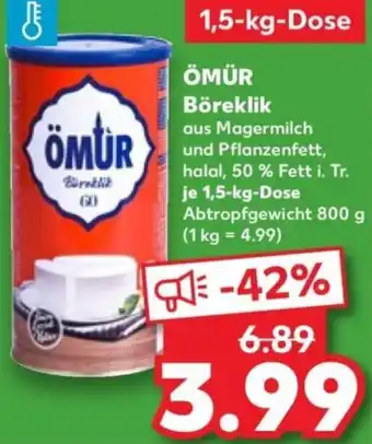Kaufland ÖMÜR Böreklik Angebot